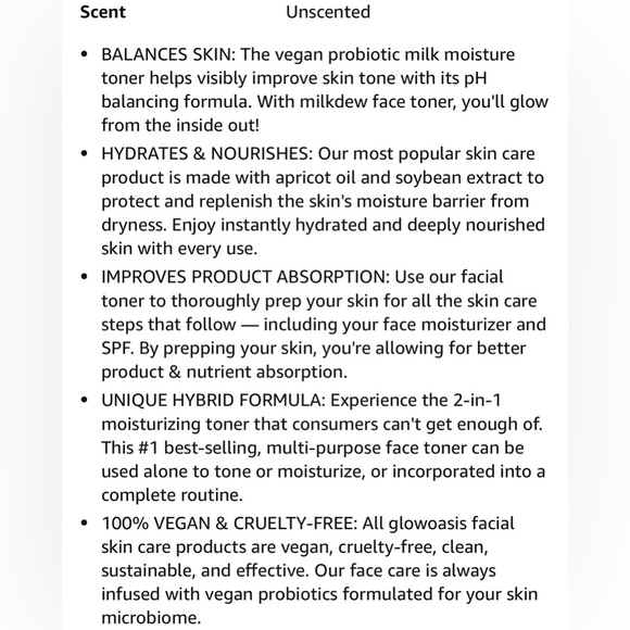 Milkdew pH Balancing Moisture Milk Toner - Picture 14 of 16